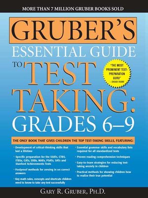 cover image of Gruber's Essential Guide to Test Taking
